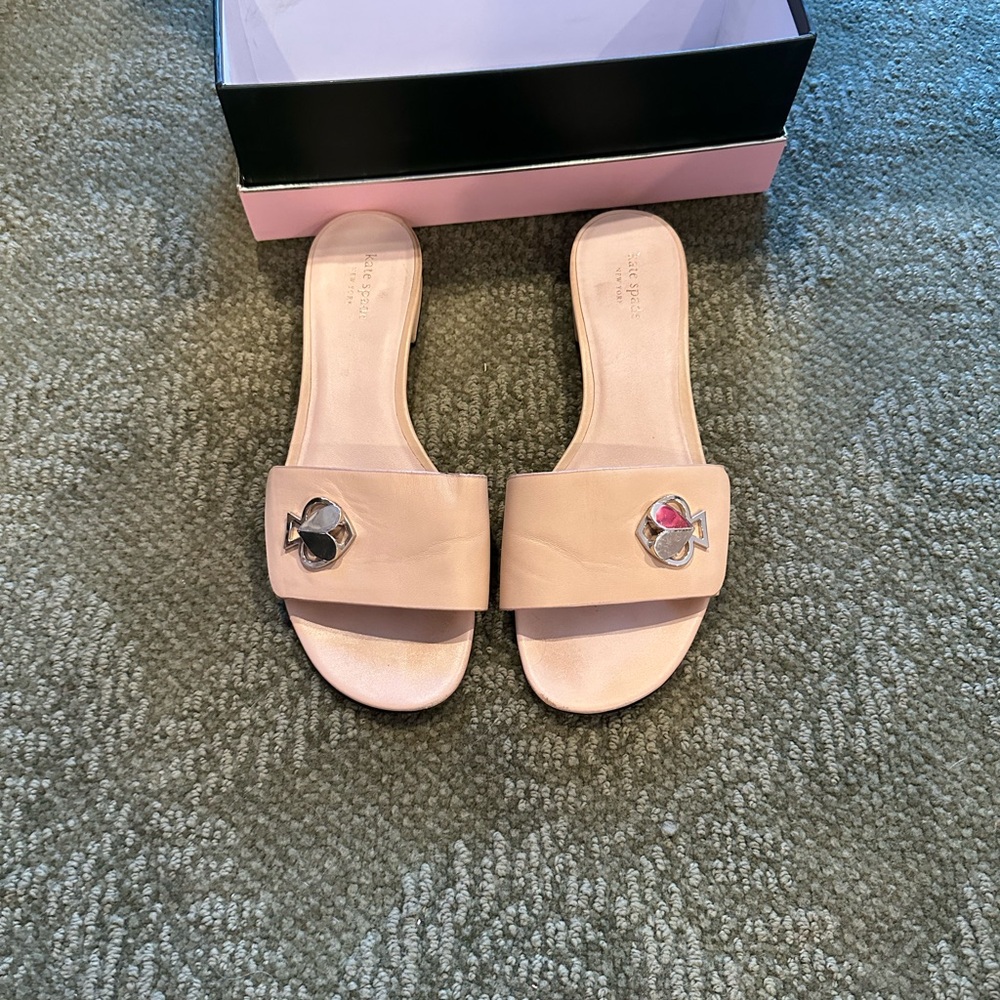 kate spade Pink Slide Sandals